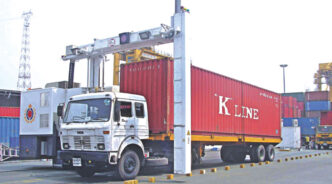 Chittagong Customs House scanned 24 lakh export containers and received around Tk 50 crore as fees since September 2009 when the NBR made container scanning mandatory. Photo: Star/FILE